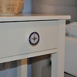 4summer Blue Maris White Blue Sauna & Fitness & Parking 100 Metrow Do Pieknej Szerokiej Piaszczystej Plazy, 100 Meter Zu Einem Schoenen Breiten Sandstrand Lägenhet Kołobrzeg