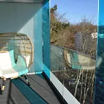 4summer Blue Maris White Blue Sauna & Fitness & Parking 100 Metrow Do Pieknej Szerokiej Piaszczystej Plazy, 100 Meter Zu Einem Schoenen Breiten Sandstrand Lägenhet *