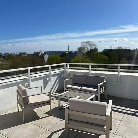 4summer Blue Maris White Blue Sauna & Fitness & Parking 100 Metrow Do Pieknej Szerokiej Piaszczystej Plazy, 100 Meter Zu Einem Schoenen Breiten Sandstrand *