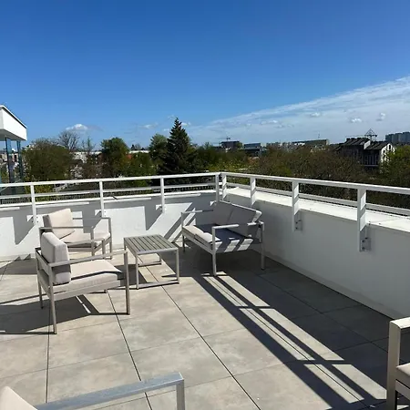 Apartamento 4summer White Blue Sauna&fitness&parking 100 Metrów Do Pięknej Szerokiej Piaszczystej Plaży, Wspaniały Widok Z Dużego Tarasu! 100 Meter Zu Einem Schönen Breiten Sandstrand, Herrliche Aussicht Von Einer Großen Terrasse!