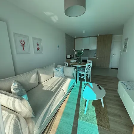4summer Blue Maris White Blue Sauna & Fitness & Parking 100 Metrow Do Pieknej Szerokiej Piaszczystej Plazy, 100 Meter Zu Einem Schoenen Breiten Sandstrand アパート *