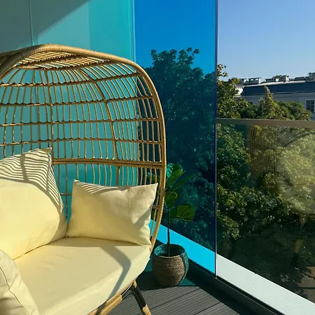 4summer Blue Maris White Blue Sauna & Fitness & Parking 100 Metrow Do Pieknej Szerokiej Piaszczystej Plazy, 100 Meter Zu Einem Schoenen Breiten Sandstrand Apartman Kołobrzeg