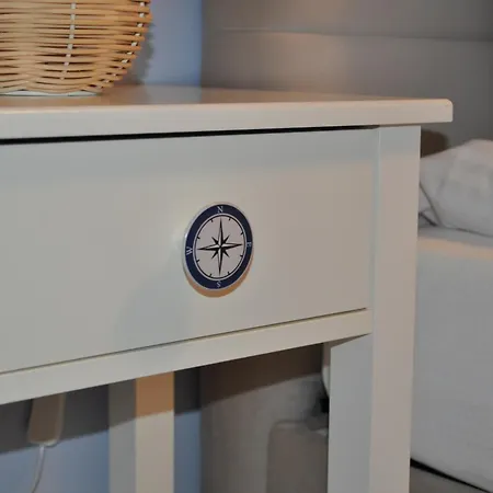 4summer Blue Maris White Blue Sauna & Fitness & Parking 100 Metrow Do Pieknej Szerokiej Piaszczystej Plazy, 100 Meter Zu Einem Schoenen Breiten Sandstrand アパート コウォブジェク