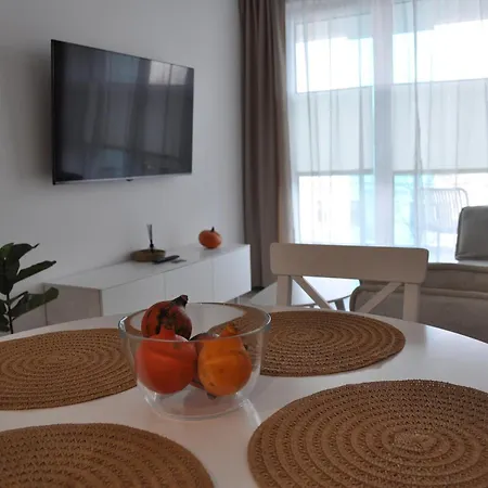 Apartamento 4summer White Blue Sauna&fitness&parking 100 Metrów Do Pięknej Szerokiej Piaszczystej Plaży, Wspaniały Widok Z Dużego Tarasu! 100 Meter Zu Einem Schönen Breiten Sandstrand, Herrliche Aussicht Von Einer Großen Terrasse! *