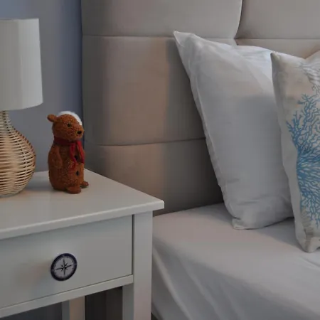 4summer Blue Maris White Blue Sauna & Fitness & Parking 100 Metrow Do Pieknej Szerokiej Piaszczystej Plazy, 100 Meter Zu Einem Schoenen Breiten Sandstrand